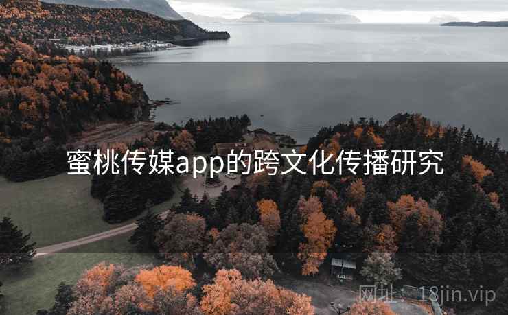 蜜桃传媒app的跨文化传播研究  第2张