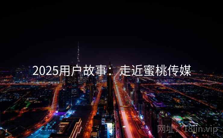 2025用户故事：走近蜜桃传媒  第2张