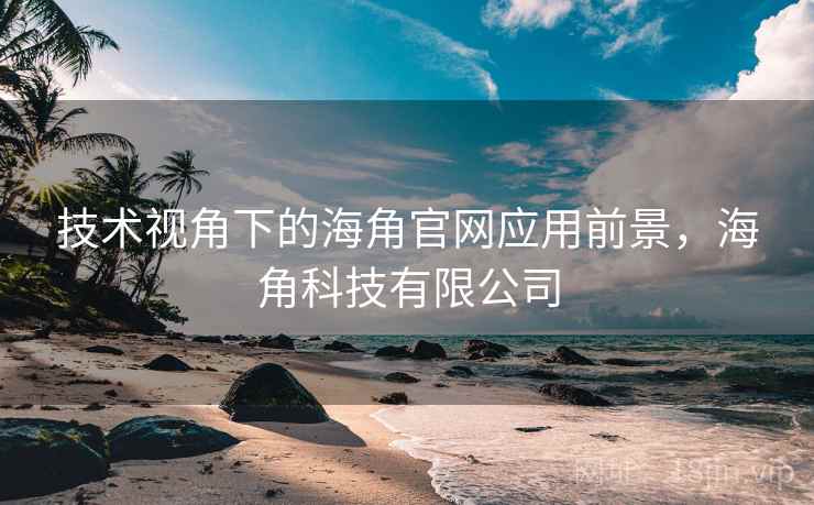 技术视角下的海角官网应用前景，海角科技有限公司  第1张